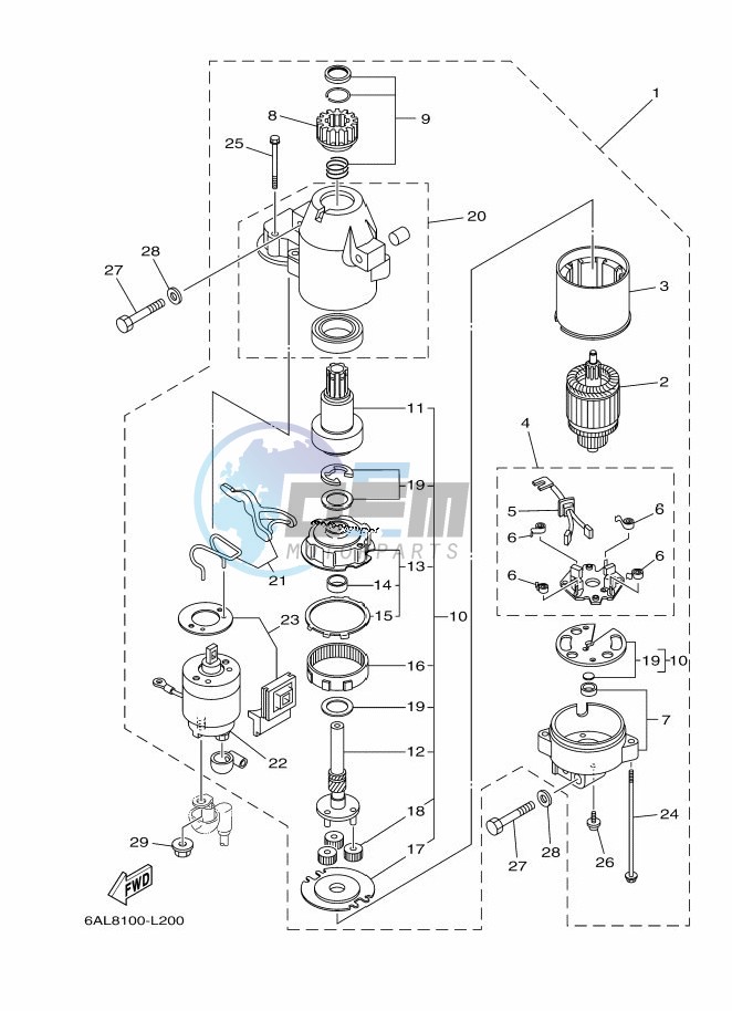 STARTER-MOTOR