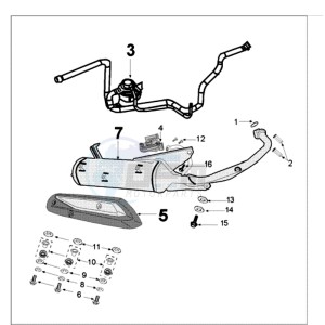 TWEET 50 N drawing EXHAUST