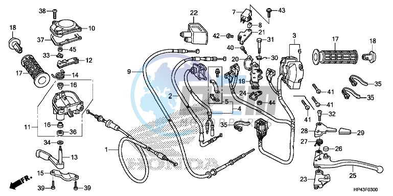 HANDLE LEVER/SWITCH/CABLE