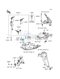 ER-6f EX650A7F GB XX (EU ME A(FRICA) drawing Ignition Switch