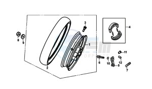 MIO 50I 45KMH (L8) EU EURO4 drawing REAR WHEEL