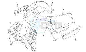 Breva IE 750 drawing Front body - Duct