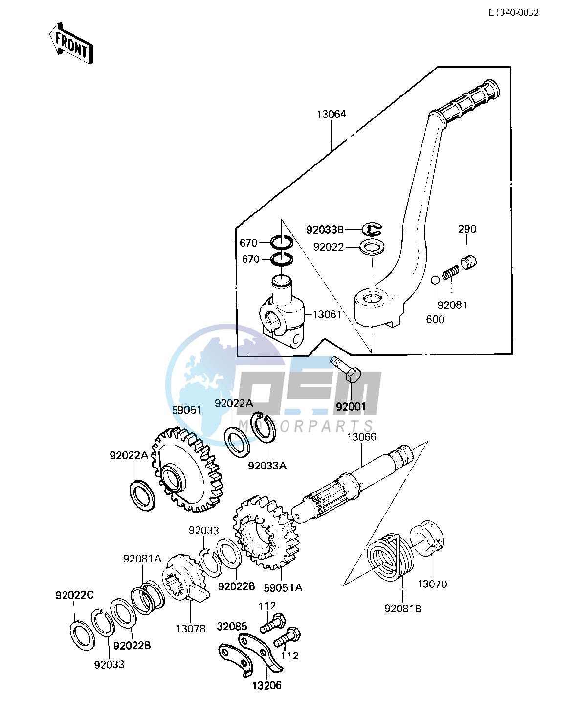 KICKSTARTER MECHANISM