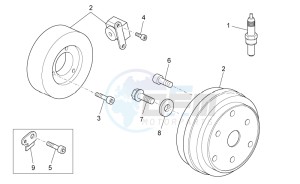 Scarabeo 125-200 ie Light drawing Ignition unit