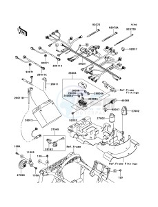 KVF750 4x4 KVF750-A1 EU GB drawing Chassis Electrical Equipment