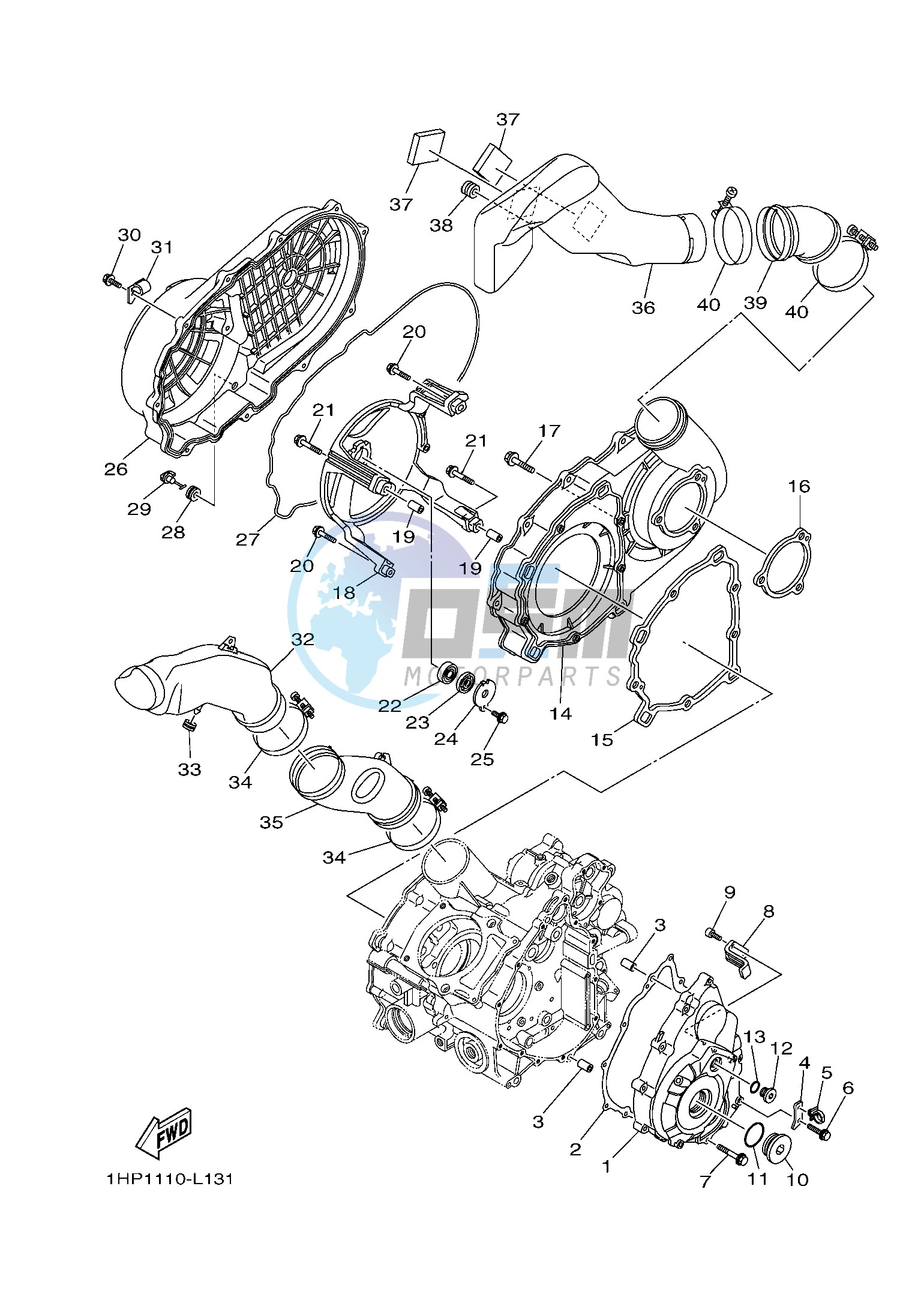 CRANKCASE COVER 1