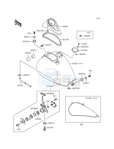 EN 500 C [VULCAN 500 LTD] (C1-C5) [VULCAN 500 LTD] drawing FUEL TANK