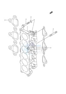 DF 250AP drawing Intake Manifold