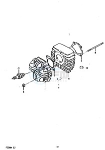 FZ50 (E1) drawing CYLINDER