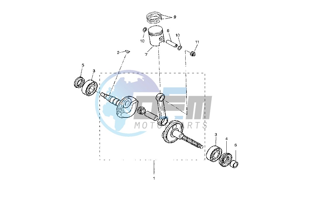 CRANKSHAFT PISTON