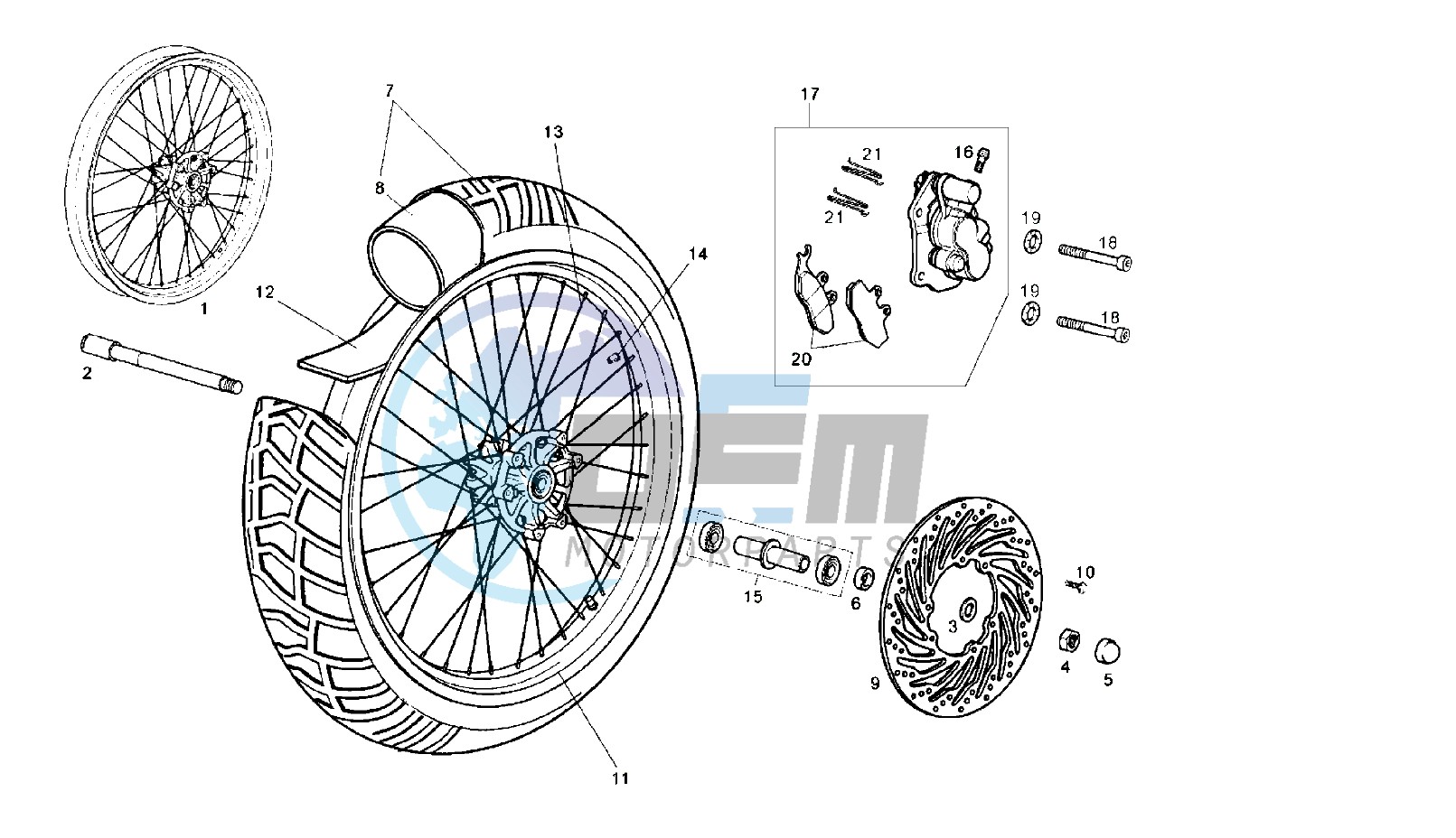 FRONT WHEEL