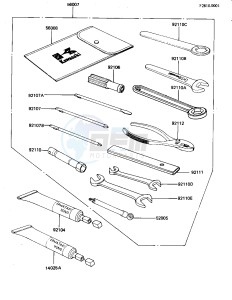 KZ 440 G (G1) drawing OWNER TOOLS