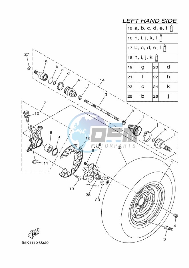 FRONT WHEEL