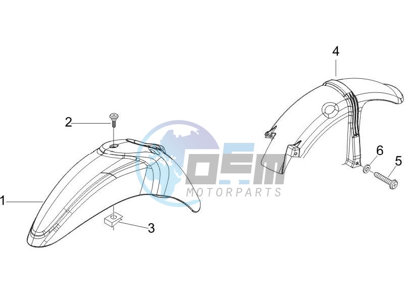 Wheel housing - Mudguard