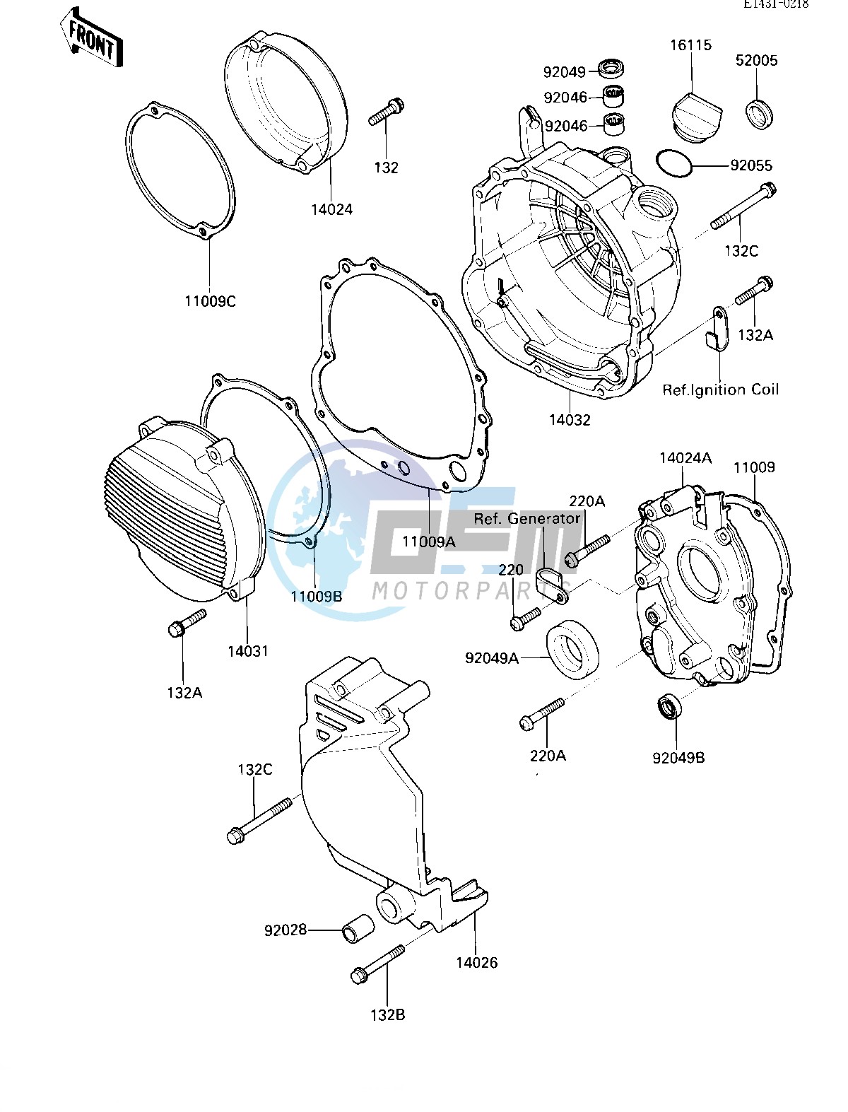 ENGINE COVER-- S- -