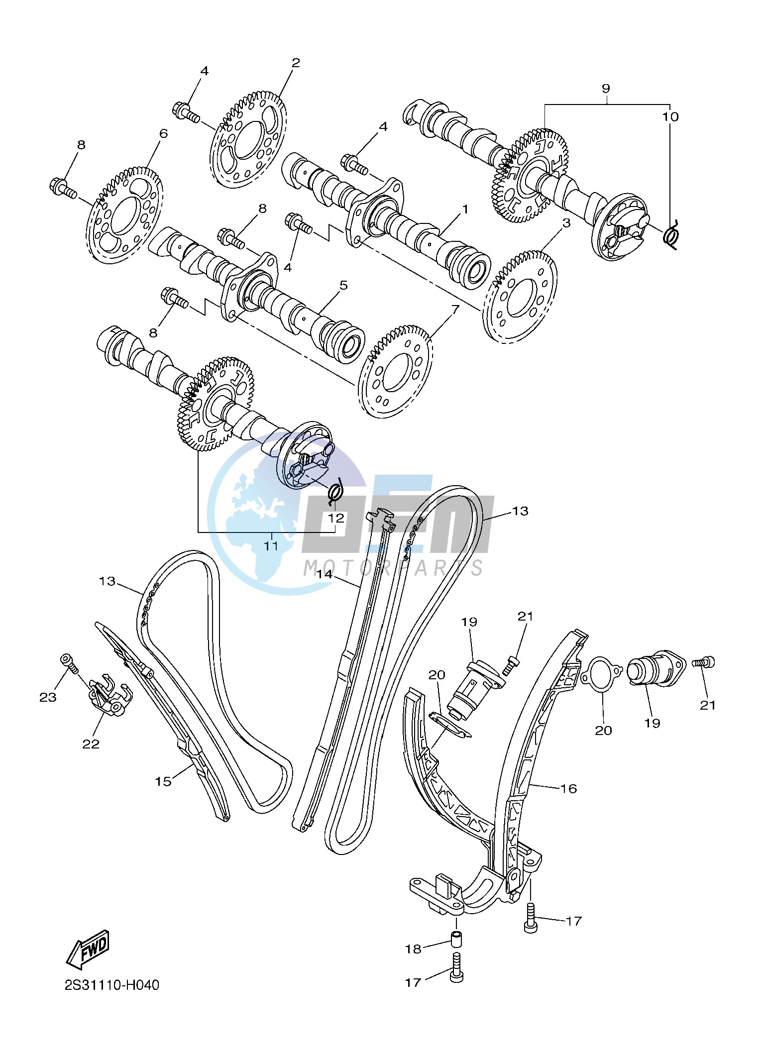 CAMSHAFT & CHAIN