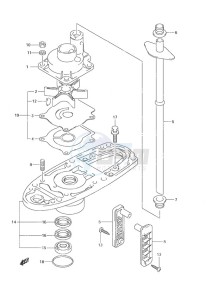 DF 30 drawing Water Pump