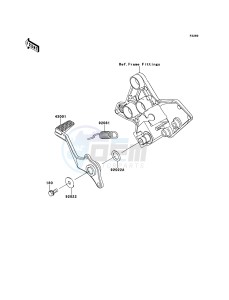 VERSYS_1000 KLZ1000AEF FR GB XX (EU ME A(FRICA) drawing Brake Pedal