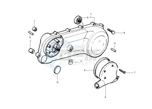 Runner SP 50 drawing Clutch cover