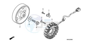 CBF1000A UK - (E / MKH) drawing GENERATOR