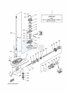 F25GES drawing LOWER-CASING-x-DRIVE-1