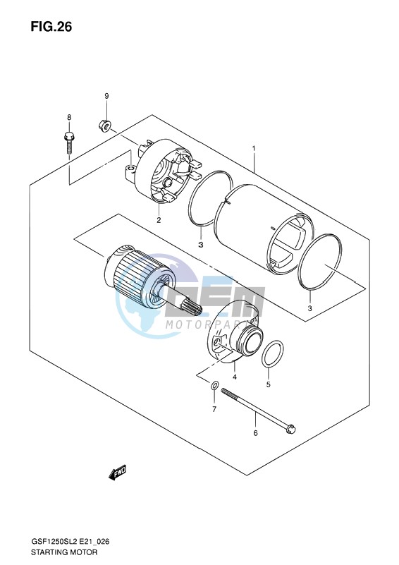 STARTING MOTOR