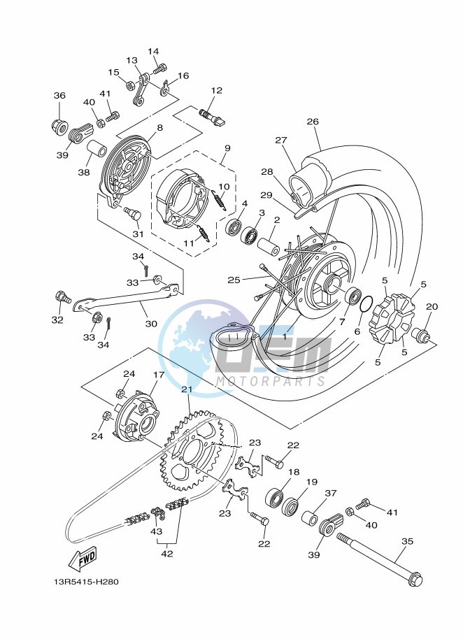 REAR WHEEL