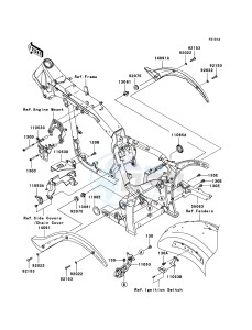 VN2000 VN2000-A2H GB XX (EU ME A(FRICA) drawing Frame Fittings