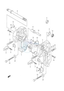 DF 9.9 drawing Clamp Bracket