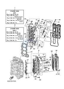 FL200A drawing CYLINDER--CRANKCASE-2