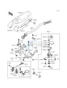 JF 650 B [TS] (B3-B7) [TS] drawing HANDLEBAR-- JF650-B5_B6- -