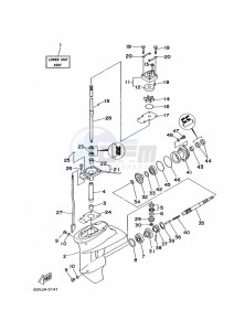 9-9F drawing PROPELLER-HOUSING-AND-TRANSMISSION-1