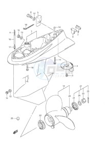 DF 140 drawing Gear Case