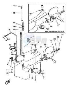 150C drawing PROPELLER-HOUSING-AND-TRANSMISSION-2