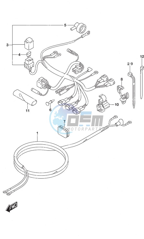 Harness Non-Remote Control