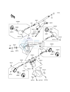 VULCAN 1700 NOMAD ABS VN1700DFF GB XX (EU ME A(FRICA) drawing Turn Signals