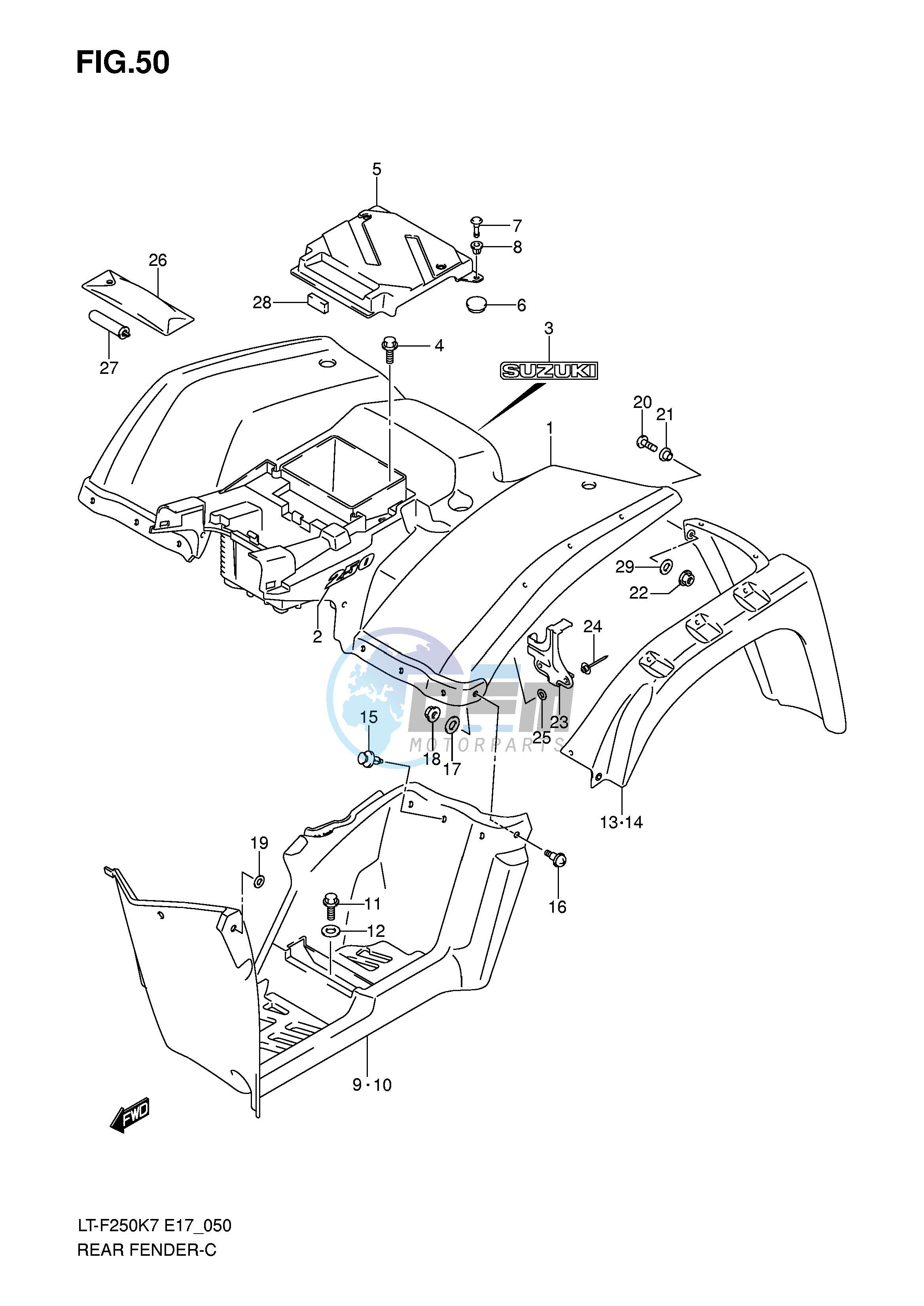 REAR FENDER