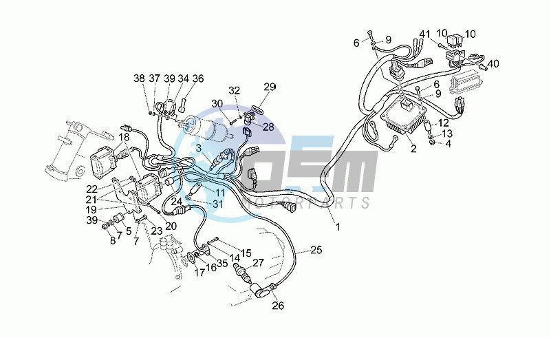 Injection electrical system