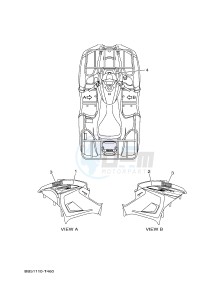 YFM450FWBD YFM45KPAJ KODIAK 450 EPS (BB57) drawing GRAPHICS