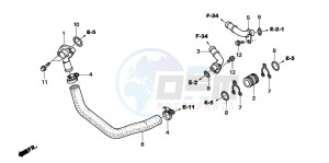 NT700VA drawing WATER PIPE