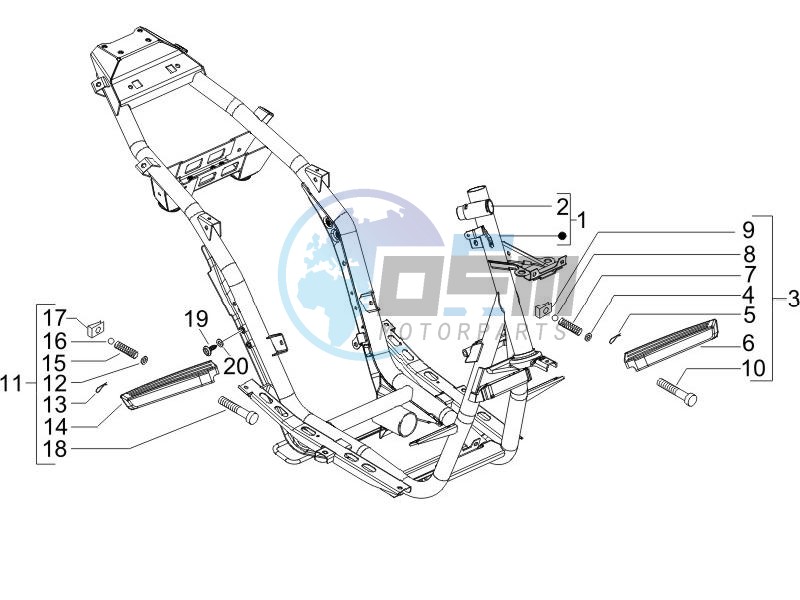 Frame bodywork