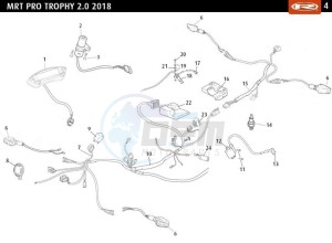 MRT-50-PRO-TROPHY-2-0-EURO-4-2018-TROPHY-2-0-BLANCA-EURO-4 drawing ELECTRICAL