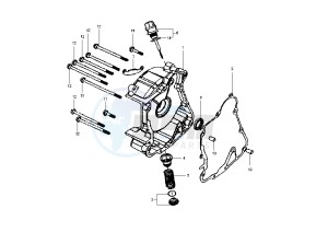 SHARK - 125 cc drawing OIL PAN