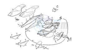 GP1 OPEN - 50 CC VTHPR1B1A EU2 drawing SEAT - CASE HELMET