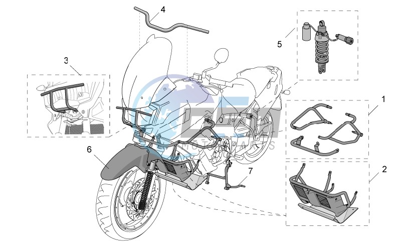 Acc. - Cyclistic components