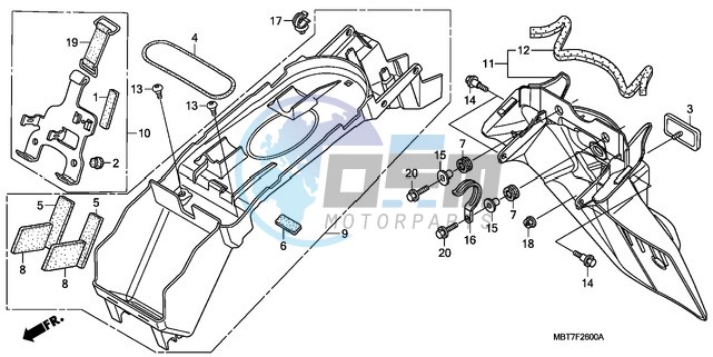 REAR FENDER