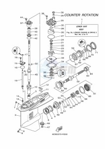 FL200FETX drawing PROPELLER-HOUSING-AND-TRANSMISSION-3