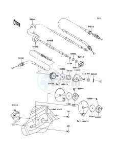 JET SKI 800 SX-R JS800ABF EU drawing Cables