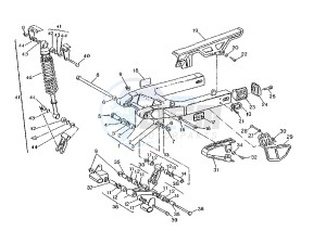 W16 500 drawing SWINGARM