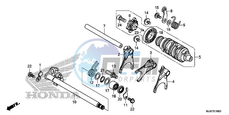 GEARSHIFT DRUM